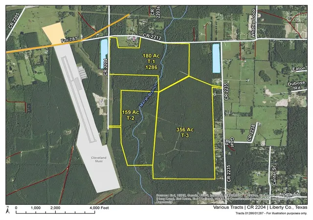 Photo 1 of Land for sale at 3 County Rd 2235, Cleveland, TX 77327 | MLS# 6294356 | Listing updated on 2026-01-14