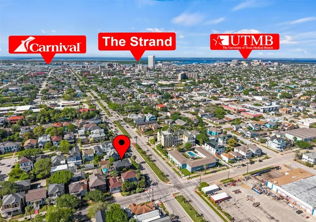 Listing Photo 4 - Condo for sale in building located at 1821 25th St, Galveston, TX 77550