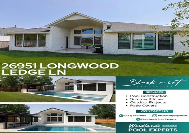 Photo 2 of Single family home for sale at 26951 Longwood Ledge Dr, Spring, TX 77389 | MLS# 72964074 | Listing updated on 2026-07-24