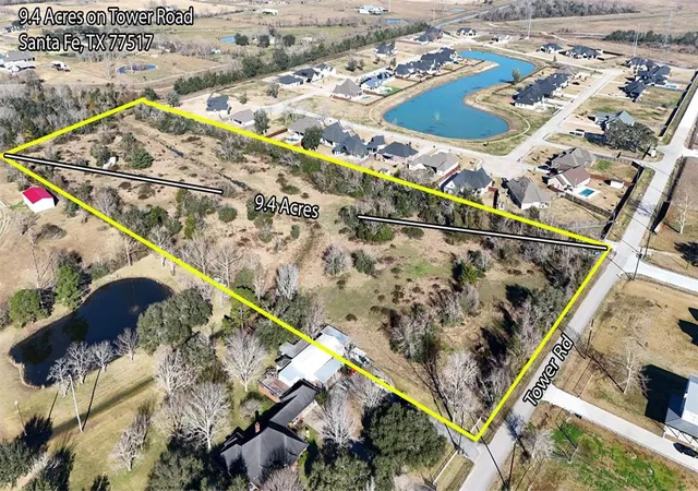Photo 2 of Land for sale at 00 Tower Rd, Santa Fe, TX 77517 | MLS# 59933644 | Listing updated on 2026-01-22