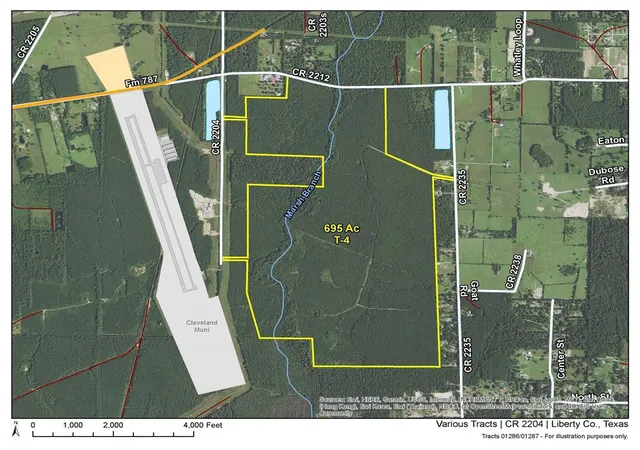 Land for sale at 04 County Rd 2204, Cleveland, TX 77327 | MLS# 81350260