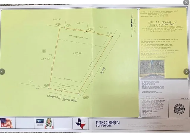 Photo 3 of Land for sale at 26093 Cambridge Blvd, New Caney, TX 77357 | MLS# 42102009 | Listing updated on 2026-07-16
