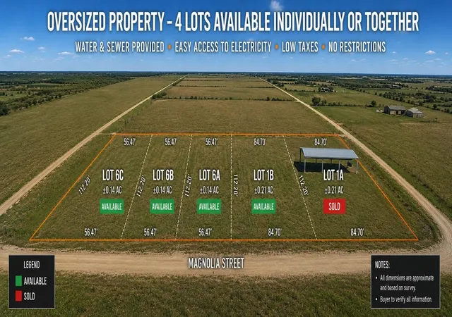 Photo 1 of Land for sale at Tbd000 Magnolia, Matagorda, TX 77457 | MLS# 77637829 | Listing updated on 2026-08-30