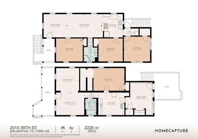 30th image of 2014 39th St, Galveston, TX 77550 | MLS# 85973102