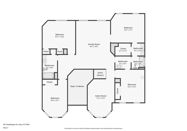 Photo 4 of Single family home for sale at 227 Cheddington Dr, Katy, TX 77450 | MLS# 2264720 | Listing updated on 2026-09-19