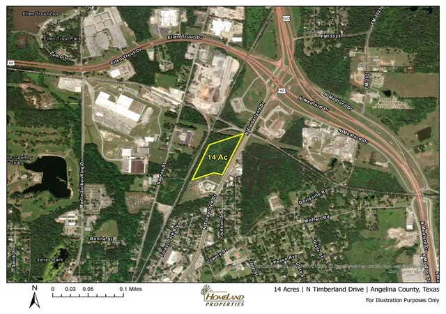 Photo 1 of Land for sale at Tbd N Timberland Dr, Lufkin, TX 75901 | MLS# 63700722 | Listing updated on 2026-01-30