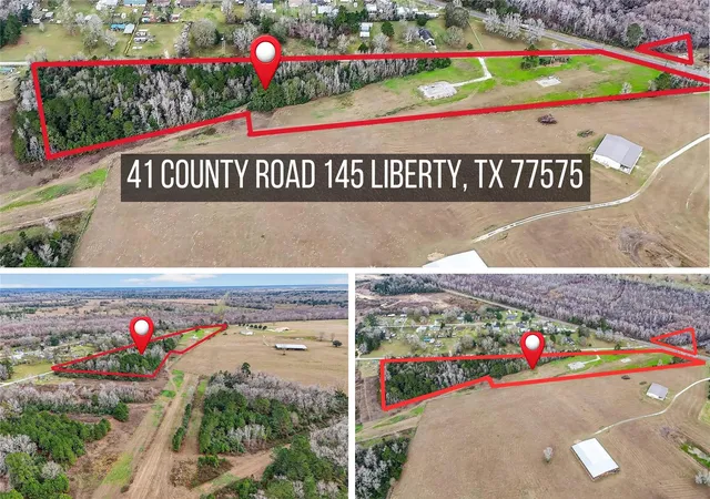 Photo 1 of Land for sale at 41 County Rd 145, Liberty, TX 77575 | MLS# 73226561 | Listing updated on 2026-04-17