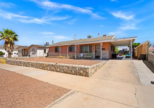 Photo 1 of Single family home for sale at 4405 Tularosa Ave, El Paso, TX 79903 | MLS# 20268445 | Listing updated on 2026-09-04