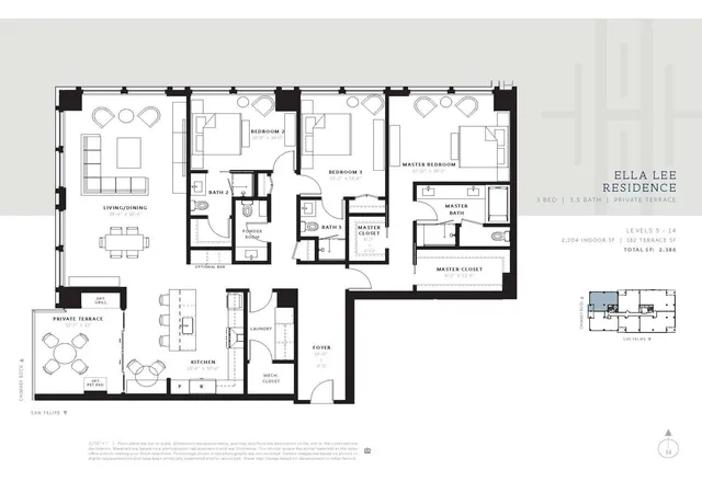 34th image of 5656 San Felipe St #606, Houston, TX 77056 | MLS# 64003906