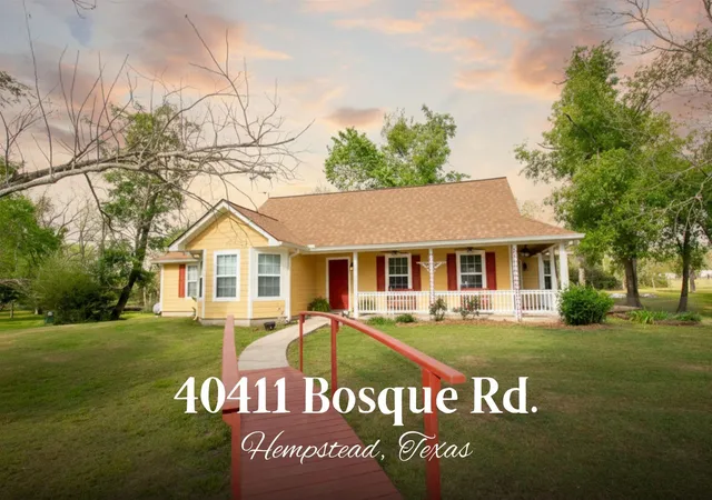 1st image of 40411 Bosque Rd, Hempstead, TX 77445 | MLS# 22894611
