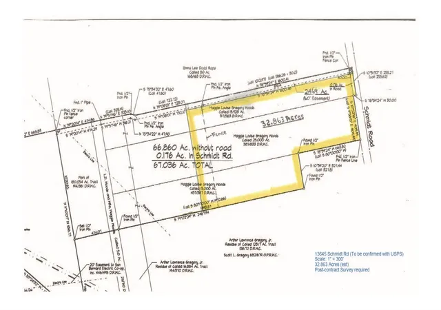 Photo 3 of Land for sale at 13915 Schmidt Rd, Hempstead, TX 77445 | MLS# 7827217 | Listing updated on 2026-09-10