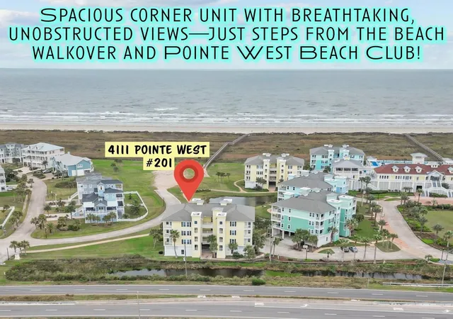 Photo 1 of Condo for sale at 4111 Pointe West Dr #201, Galveston, TX 77554 | MLS# 36331550 | Listing updated on 2026-08-26