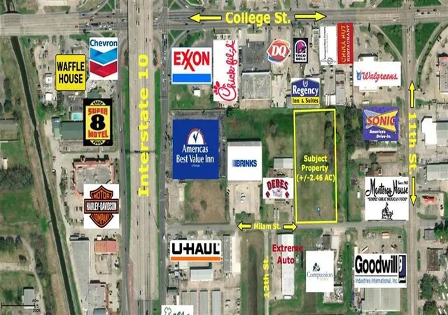 Photo 1 of Land for sale at 0000 Milam St, Beaumont, TX 77701 | MLS# 2079733 | Listing updated on 2026-02-17
