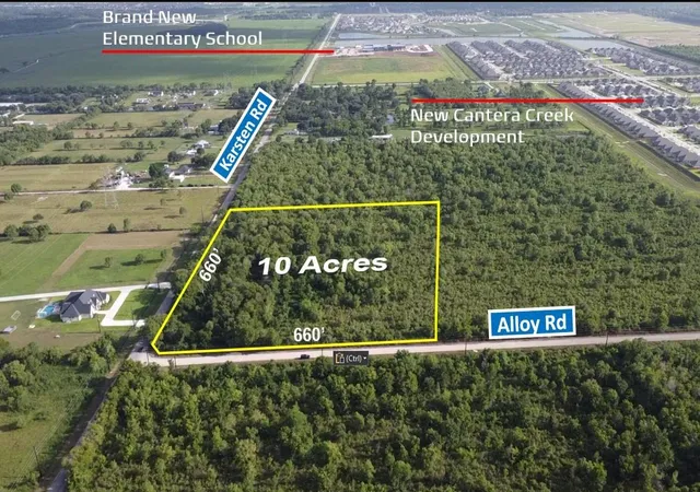 1st image of Tbd Karsten Blvd, Rosharon, TX 77583 | MLS# 34979187