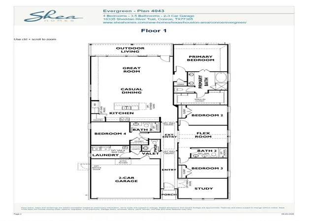 Photo 2 of Sale Pending at 15834 Wild Rose Bnd Dr, Conroe, TX 77302 | MLS# 75517848 | Listing updated on 2026-09-11