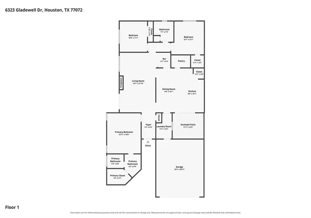 14th image of 6323 Gladewell Dr, Houston, TX 77072 | MLS# 94162762