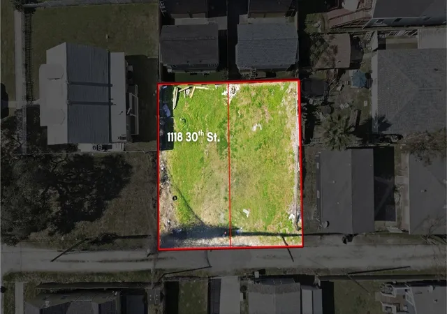 Photo 1 of Land for sale at 1118 30th Street, Galveston, TX 77550 | MLS# 81578114 | Listing updated on 2026-03-09