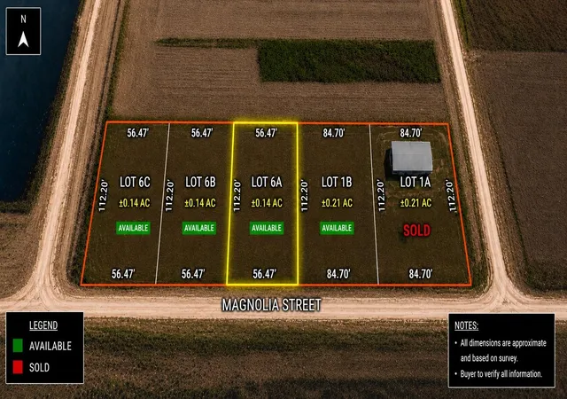 Photo 2 of Land for sale at Tbd6a Magnolia St, Matagorda, TX 77457 | MLS# 18210771 | Listing updated on 2026-08-30