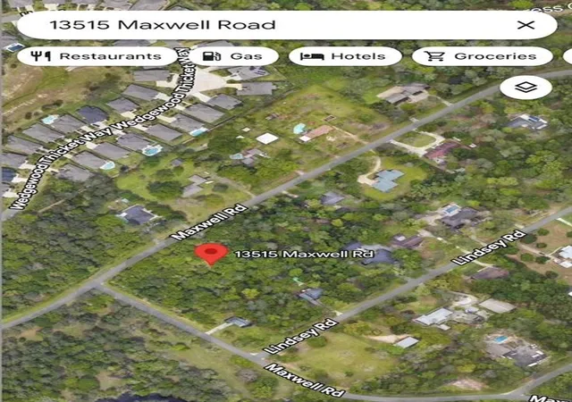 Photo 2 of Land for sale at 13515 Maxwell Rd, Cypress, TX 77429 | MLS# 65287272 | Listing updated on 2025-07-08