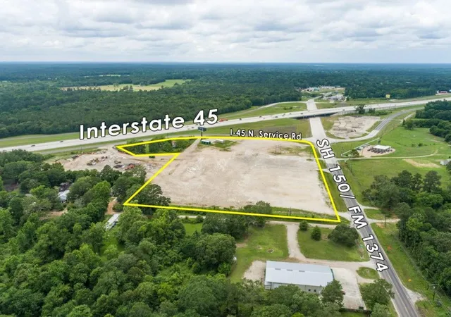 Photo 4 of Land for sale at 0 N I-45 N Service Rd, New Waverly, TX 77358 | MLS# 81172706 | Listing updated on 2026-09-01
