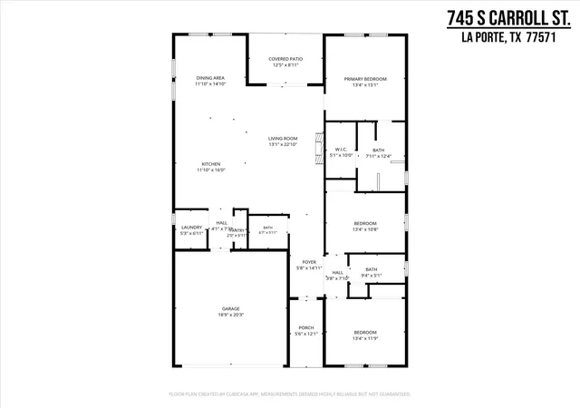 19th image of 745 S Carroll St, La Porte, TX 77571 | MLS# 95594892
