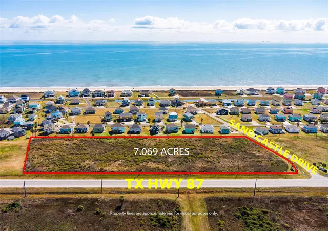 Photo 1 of Land for sale at 0000 Highway 87, Port Bolivar, TX 77650 | MLS# 54249425 | Listing updated on 2026-02-11