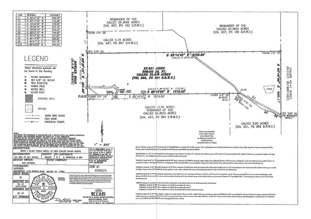 Photo 2 of Land for sale at 2160 Bowler Rd, Waller, TX 77484 | MLS# 49048978 | Listing updated on 2026-09-04