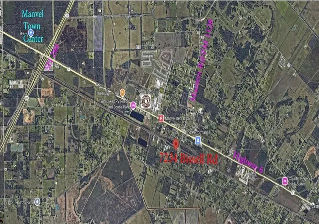 Photo 2 of Land for sale at 7234 Bissell Rd, Manvel, TX 77578 | MLS# 21559111 | Listing updated on 2026-07-08
