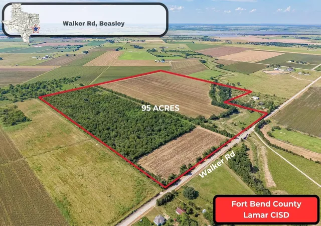 Photo 1 of Land for sale at 10542 Walker Rd, Beasley, TX 77417 | MLS# 73980956 | Listing updated on 2026-09-02