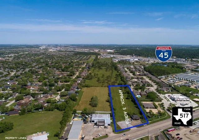 Photo 1 of Land for sale at 317 Fm 517 W, Dickinson, TX 77539 | MLS# 97016366 | Listing updated on 2026-08-04