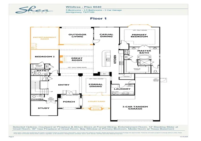 Photo 4 of Single family home for sale at 5043 American Sycamore Trl, Montgomery, TX 77316 | MLS# 51369206 | Listing updated on 2026-08-31