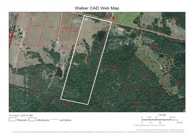 Photo 2 of Land for sale at 148 Lake Falls Rd, Huntsville, TX 77320 | MLS# 58506950 | Listing updated on 2026-06-24