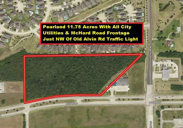 Photo 1 of Sale Pending at 0 Mchard Rd, Pearland, TX 77584 | MLS# 6578041 | Listing updated on 2026-09-18