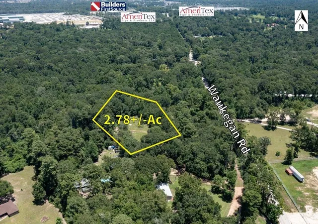 Photo 2 of Land for sale at 10710 Waukegan Rd, Conroe, TX 77306 | MLS# 76001079 | Listing updated on 2026-07-29