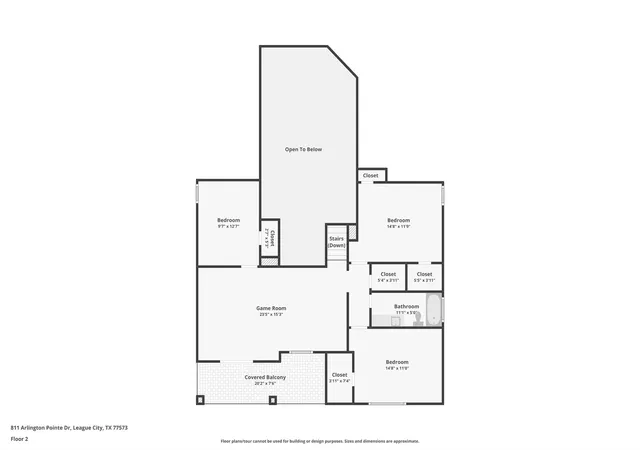 26th image of 811 Arlington Pointe Dr, League City, TX 77573 | MLS# 23038269