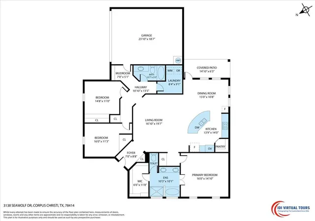 Photo 2 of Single family home for sale at 3138 Seawolf Dr, Corpus Christi, TX 78414 | MLS# 79590727 | Listing updated on 2026-09-12
