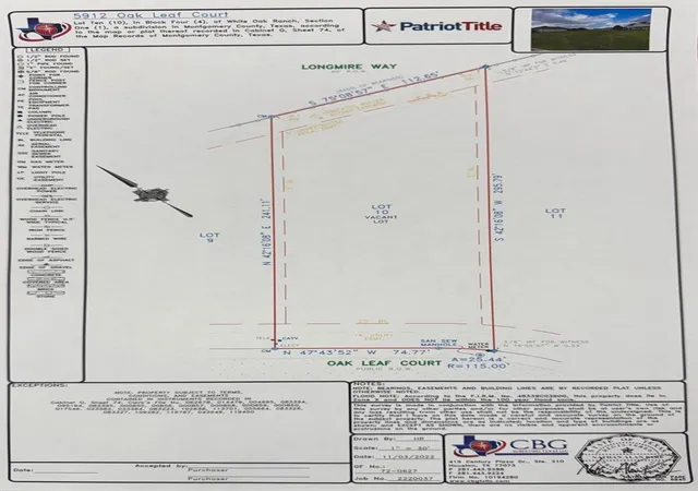 Photo 2 of Land for sale at 5912 Oak Leaf Ct, Conroe, TX 77304 | MLS# 47060571 | Listing updated on 2026-07-03