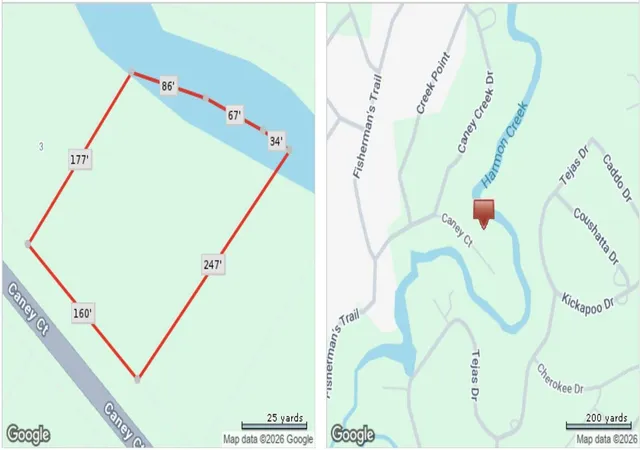 Photo 2 of Land for sale at 00 Caney Ct, Huntsville, TX 77320 | MLS# 95933643 | Listing updated on 2026-08-25