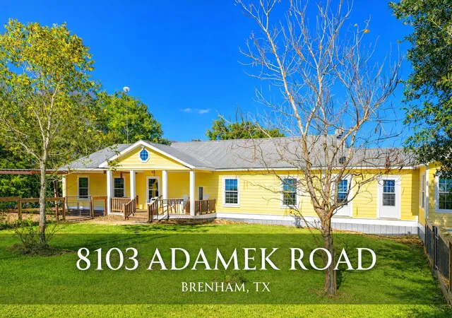 1st image of 8103 Adamek Rd, Brenham, TX 77833 | MLS# 54769298