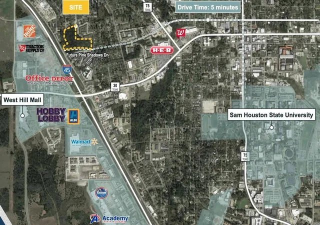 Photo 2 of Land for sale at 0 Pine Shadows, Huntsville, TX 77320 | MLS# 51039316 | Listing updated on 2026-06-16