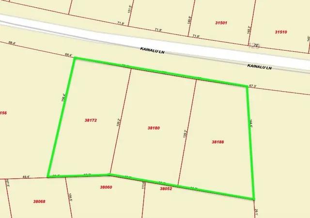 Photo 2 of Land for sale at 38172, 38180 38188 Kainalu Ln, Bastrop, TX 78602 | MLS# 32777992 | Listing updated on 2026-07-30