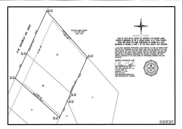 2nd image of 00 Fm 2665, Goodrich, TX 77335 | MLS# 25014486