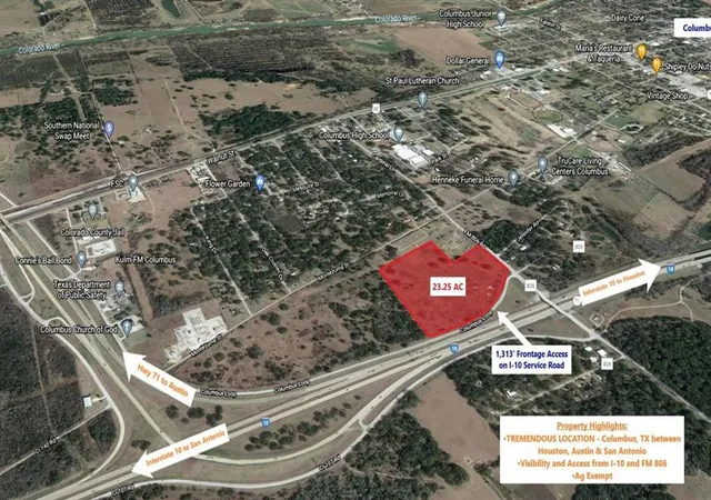 Land for sale at 1060 Fm 806, Columbus, TX 78934 | MLS# 91591566