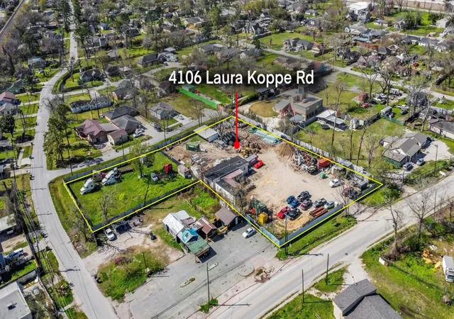 Photo 1 of Land for sale at 4106 Laura Koppe Rd, Houston, TX 77093 | MLS# 33856838 | Listing updated on 2026-06-23