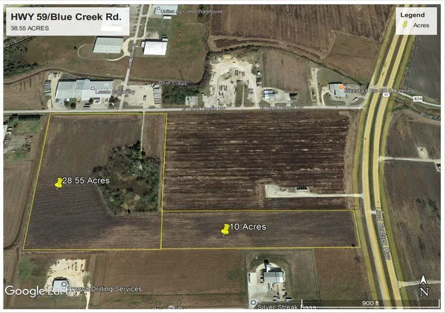 Photo 3 of Land for sale at 1408 N Blue Creek Rd, El Campo, TX 77437 | MLS# 40142260 | Listing updated on 2026-07-16
