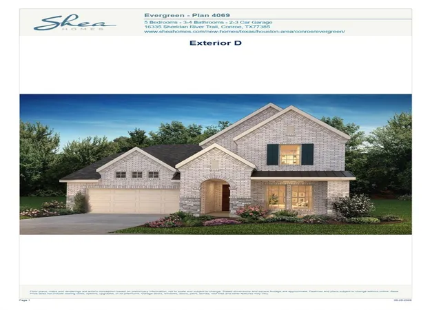 Photo 1 of Sale Pending at 15838 Wild Rose Bnd Dr, Conroe, TX 77302 | MLS# 68362079 | Listing updated on 2026-09-14