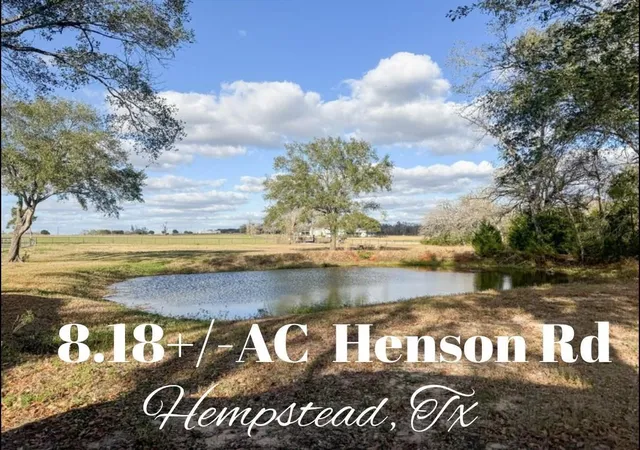 1st image of 818 +/  Ac Henson Rd, Hempstead, TX 77445 | MLS# 26183987