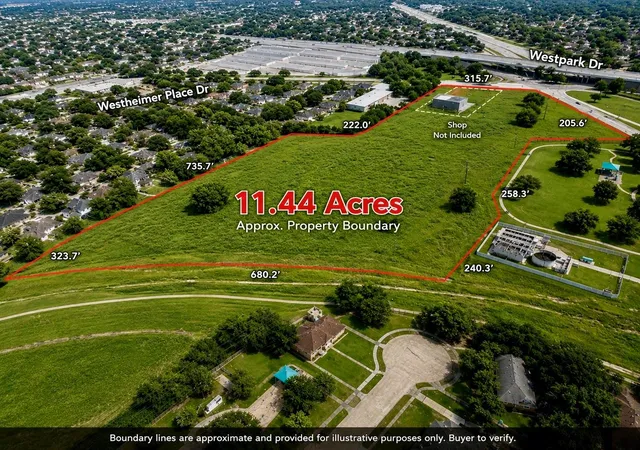 Photo 1 of Land for sale at 16230 Westpark Dr, Houston, TX 77082 | MLS# 11046018 | Listing updated on 2026-07-19