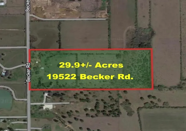 Land for sale at 19522 Becker Rd, Hockley, TX 77447 | MLS# 95332366