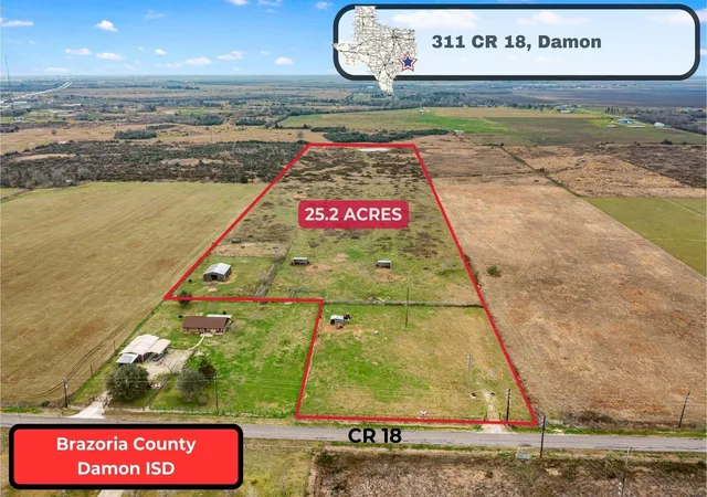 1st image of 311 County Road 18, Damon, TX 77430 | MLS# 27382281